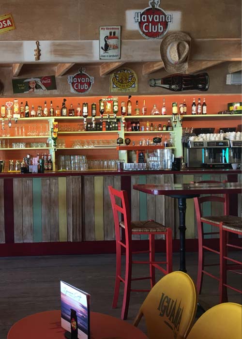 modernisation iguana cafe pontaillac avant